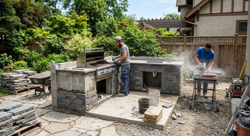 Outdoor Kitchen Installation in Santa Rosa, CA